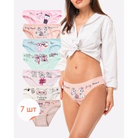 Комплект трусов слипы Nicoletta Для женщин, 7 шт
